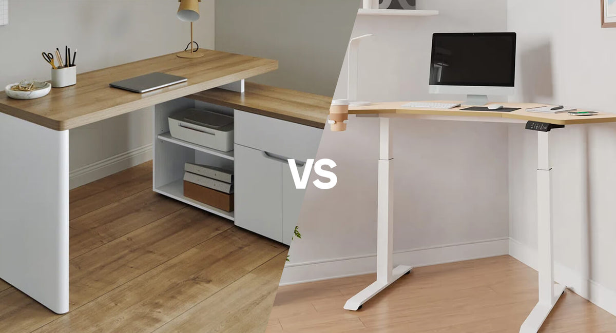 Wayfair Corner Desk vs. Koble Designs Corner Desk