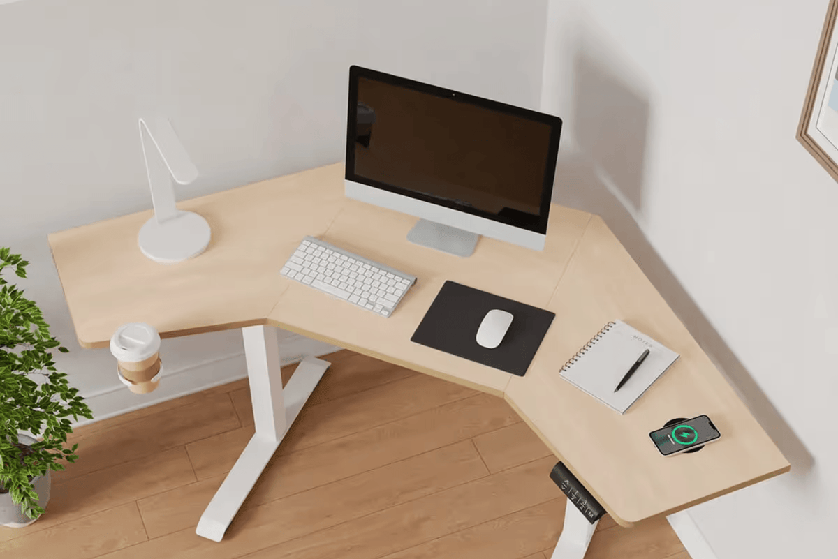 Curved desk: A smarter, sleeker choice for your home ffice