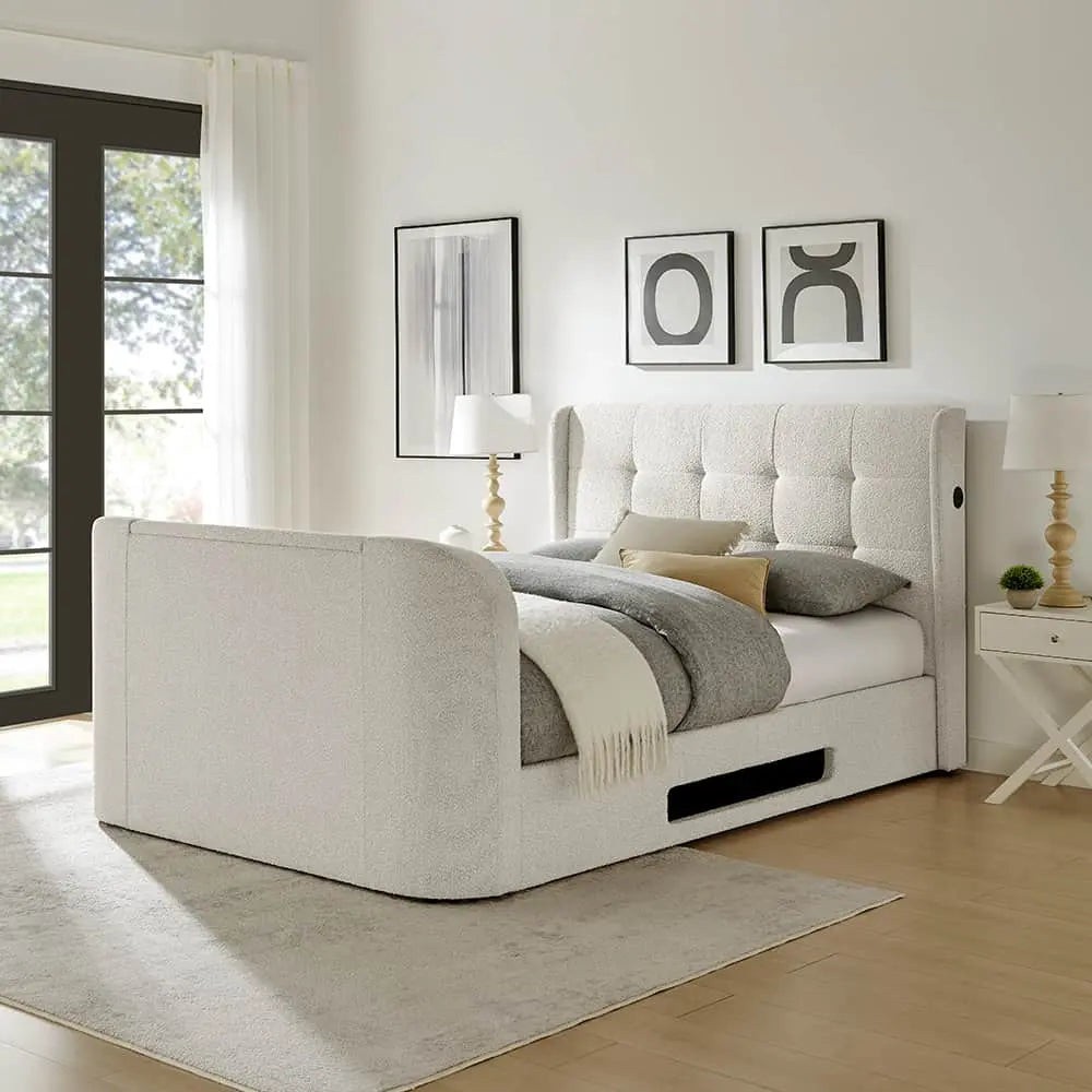 Wafer Smart TV Bed