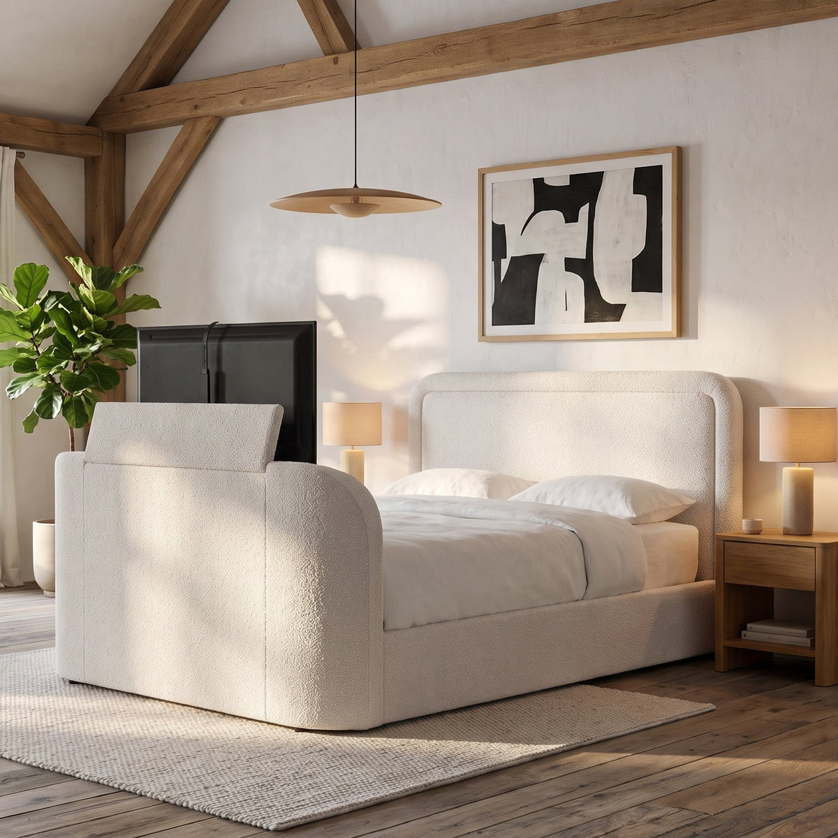 Tuba Ottoman TV bed