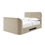Chevron Smart TV Bed
