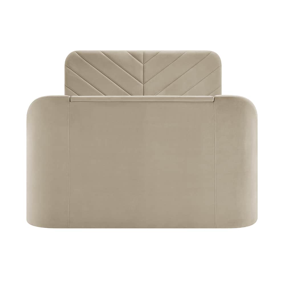 Chevron Smart TV Bed