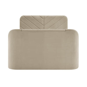 Chevron Smart TV Bed
