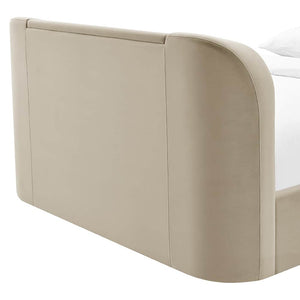 Chevron Smart TV Bed