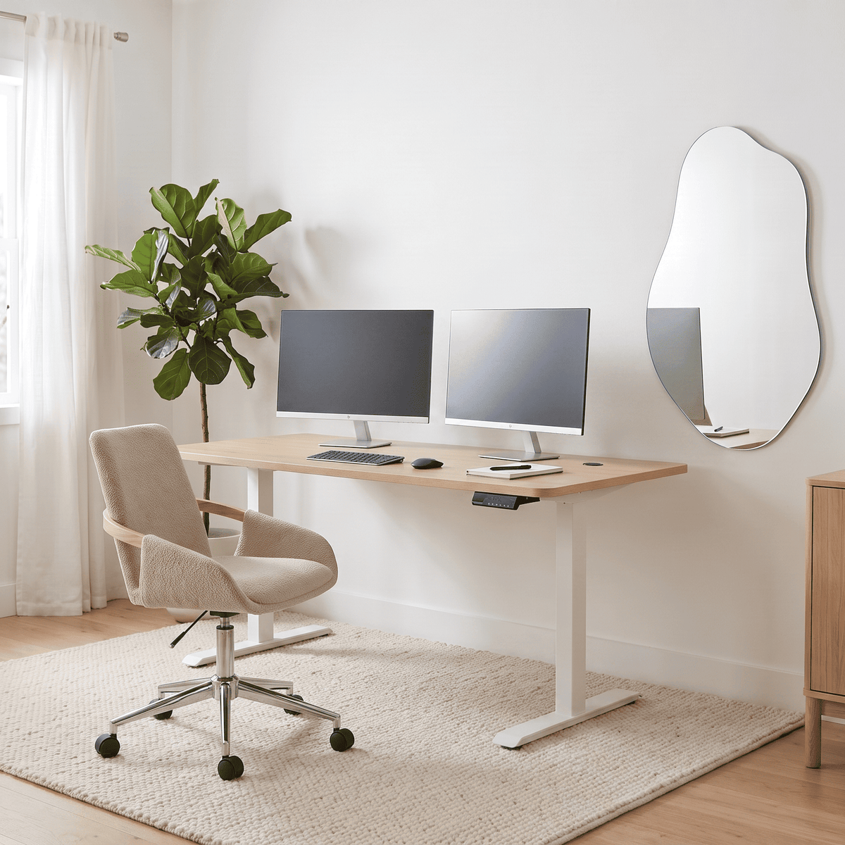 Gino Height Adjustable Desk
