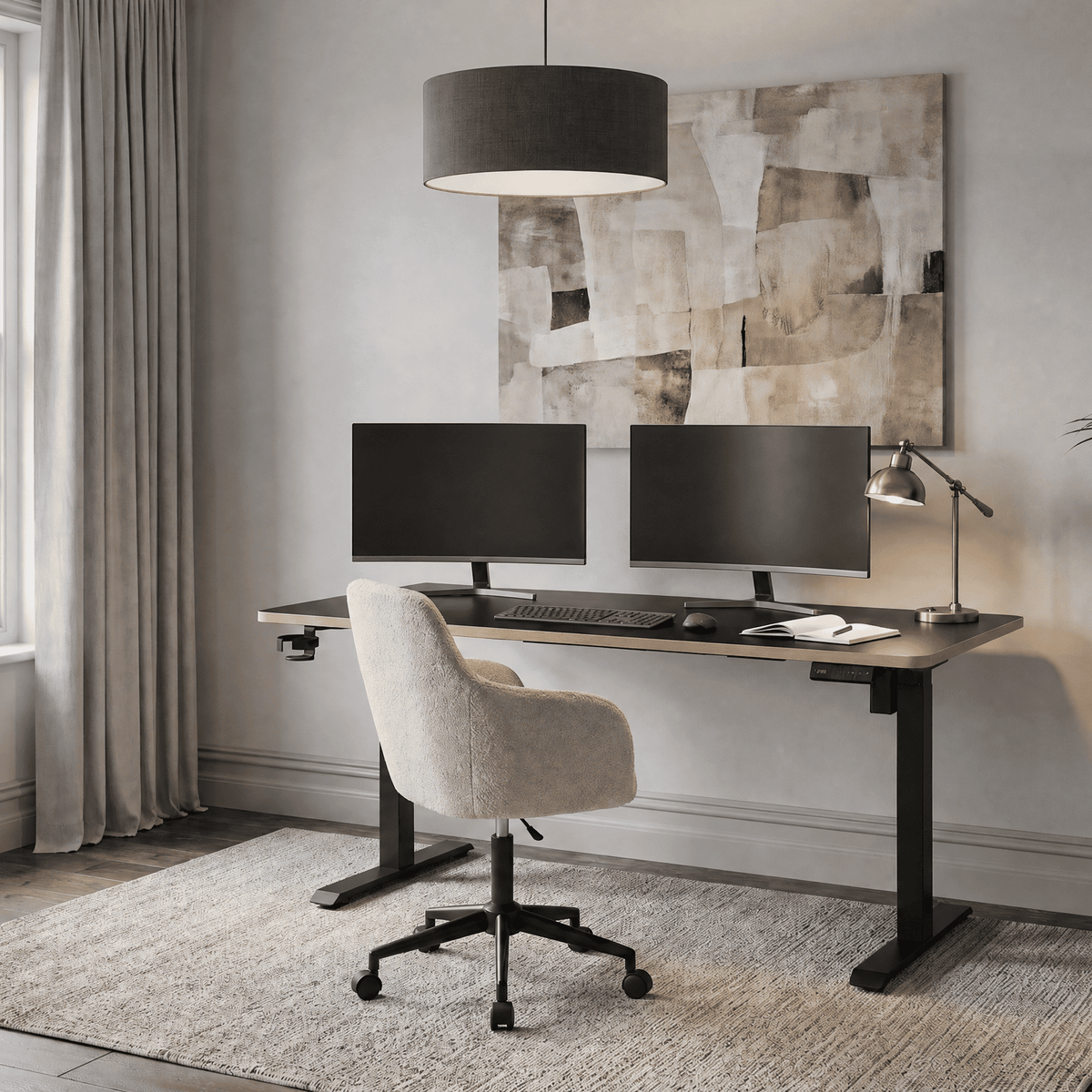 Gino Height Adjustable Desk