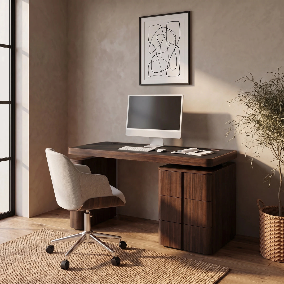 Luxe Height Adjustable Desk