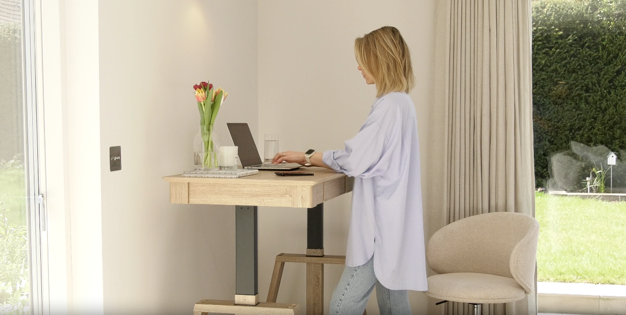 Nora height adjustable desk by koble designs