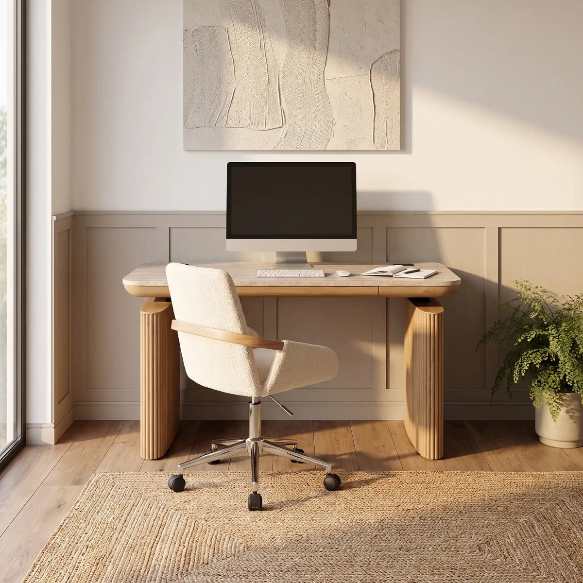 Birke Desk Height Adjustable